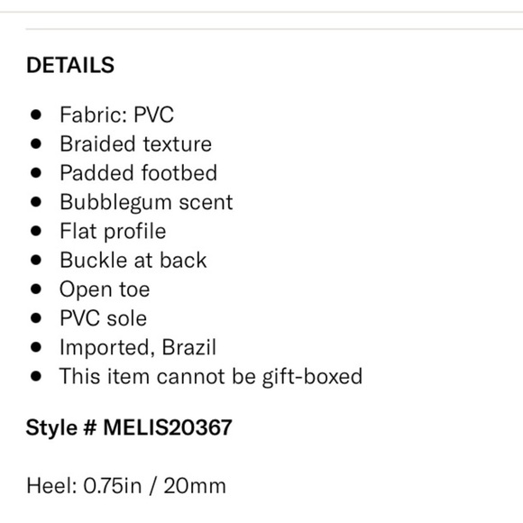 New Melissa x Salinas Mar Sandals - Picture 11 of 13